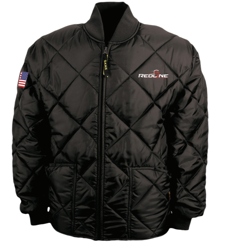 GAME SPORTSWEAR - The Bravest Diamond Quilt Jacket - Black