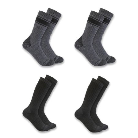 CARHARTT - Heavyweight Crew Sock (4-Pack)