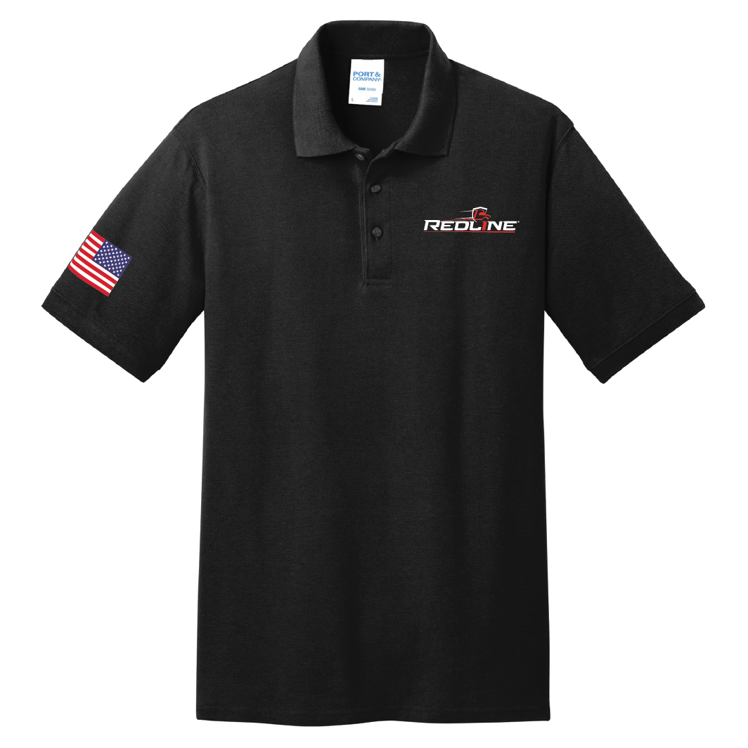 PORT & COMPANY - Core Blend Pique Polo - Black