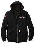CARHARTT - Midweight Thermal-Lined Full-Zip Sweatshirt - Black