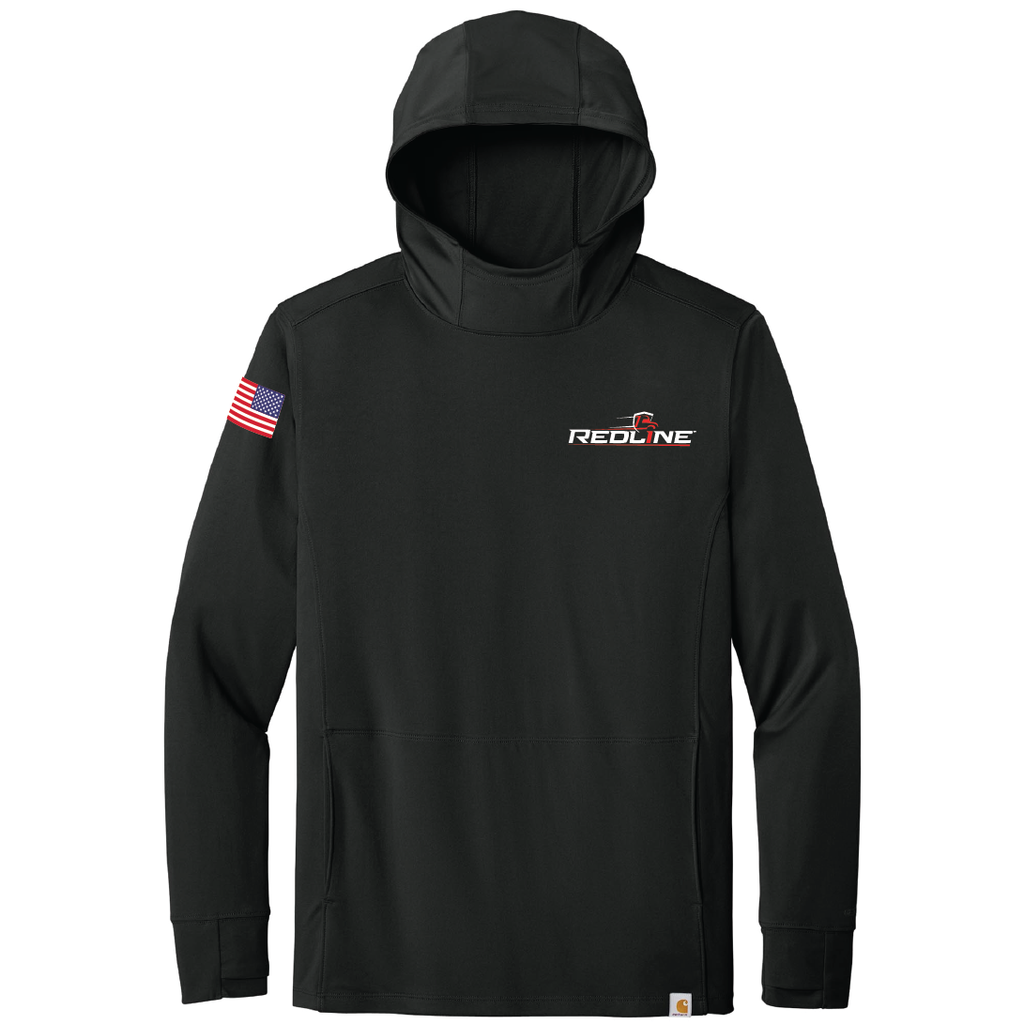 CARHARTT - Sun Defender Long Sleeve Hooded T-Shirt - Black